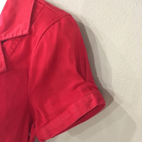 Heart Soul Red belted blazer jr Large - Picture 2 of 5